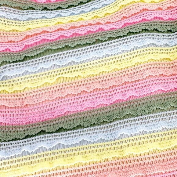 COREY‎ LYNN CALTER NWT XS Pastel Ribbon Band Nova Dress MIDI Cottagecore - Picture 10 of 10